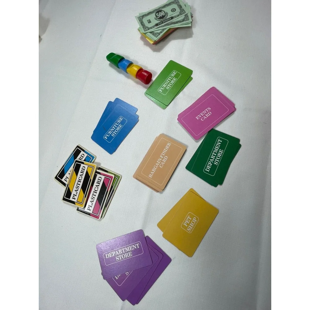 Bargain Hunter Board Game Vintage 1970s Milton Bradley appears to be complete‎